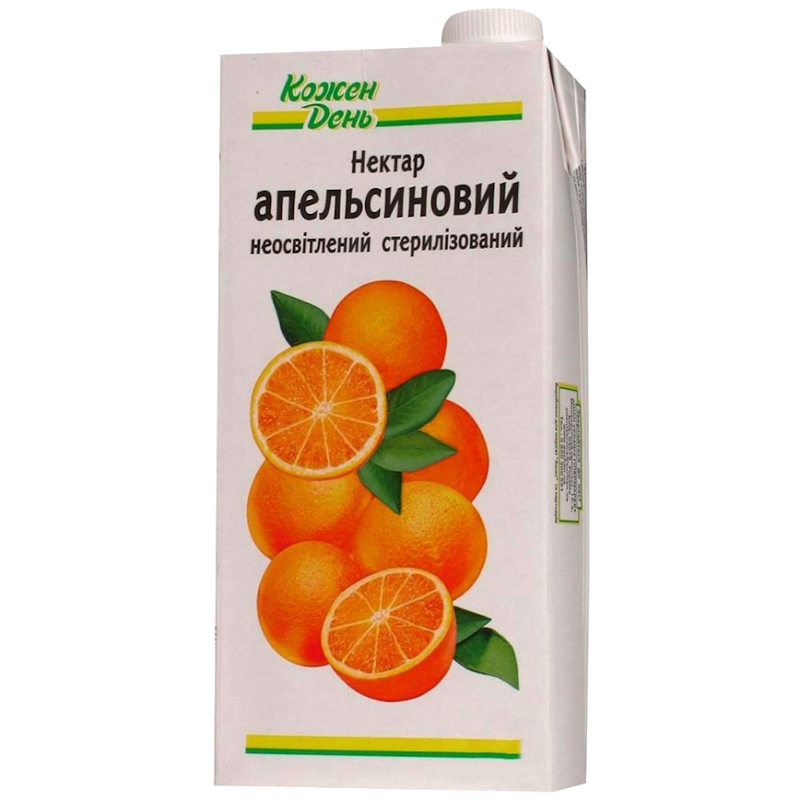 Нектар КОЖЕН ДЕНЬ апельсин, 1 л